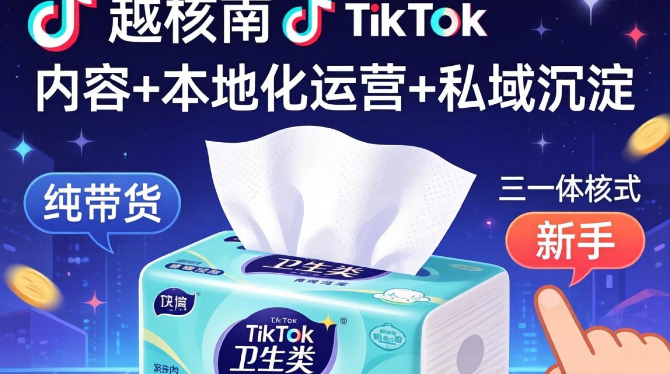 快手越南TikTok卫生纸怎么变现?新手必看的TikTok卫生纸带货赚钱方法 新手必看的TikTok卫生纸带货赚钱方法