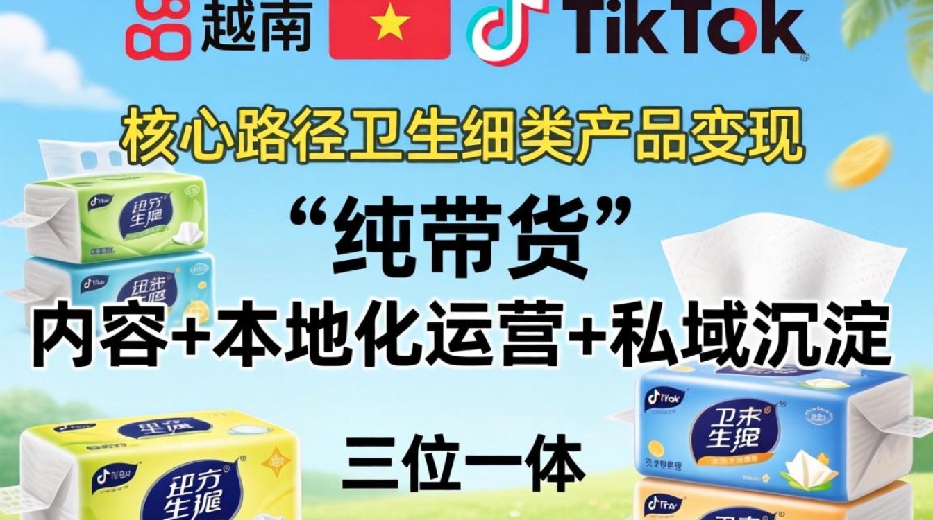 快手越南TikTok卫生纸怎么变现?新手必看的TikTok卫生纸带货赚钱方法 新手必看的TikTok卫生纸带货赚钱方法
