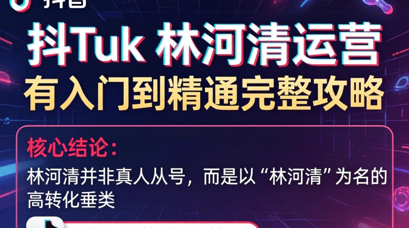 TikTok林河清怎么运营?从入门到精通的完整攻略和实操技巧 从入门到精通的完整攻略和实操技巧