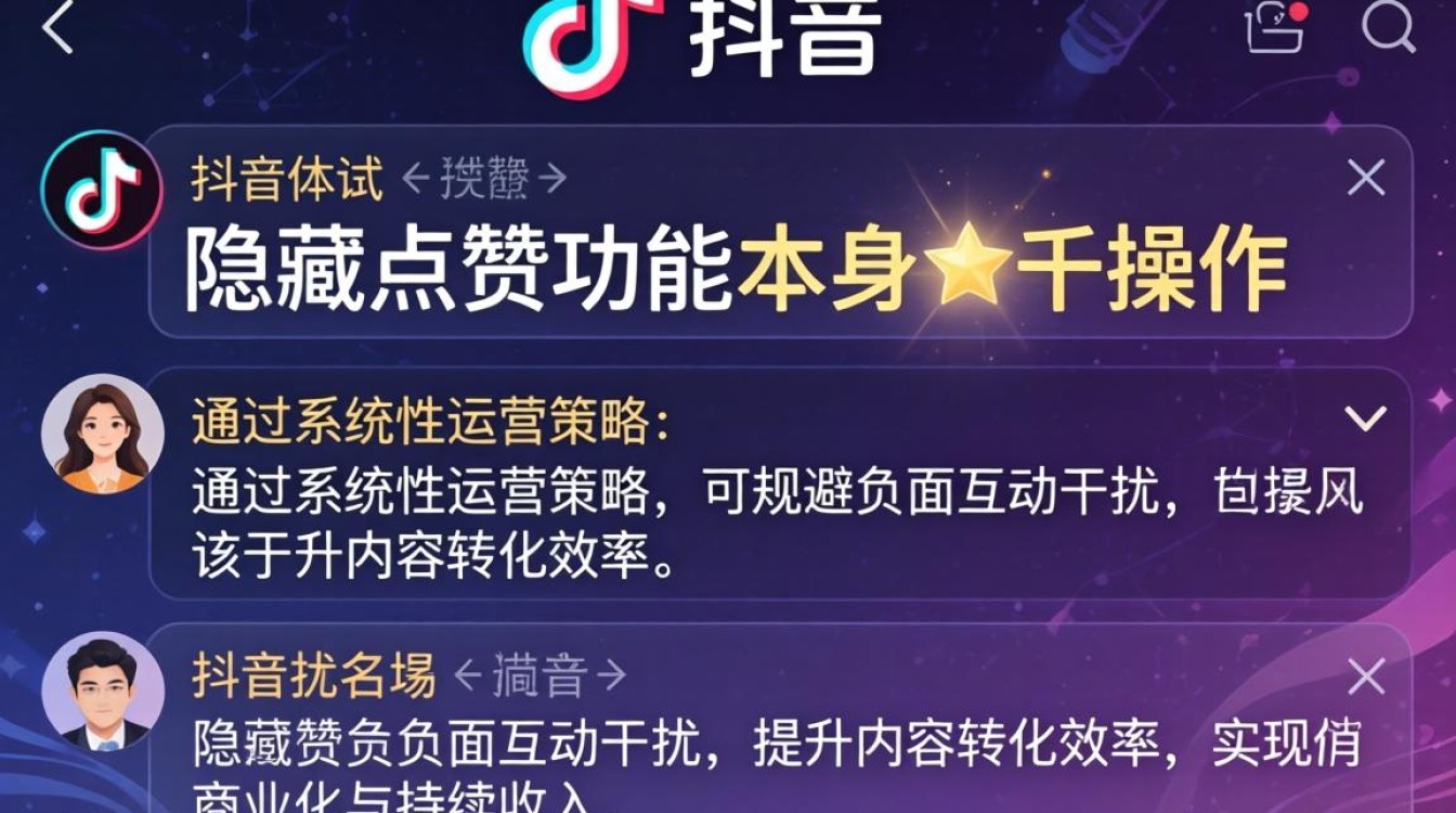 抖音评论隐藏点赞方法及商业化变现技巧