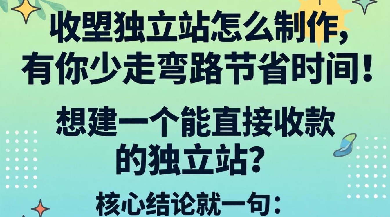 如何快速搭建高转化独立站收款系统