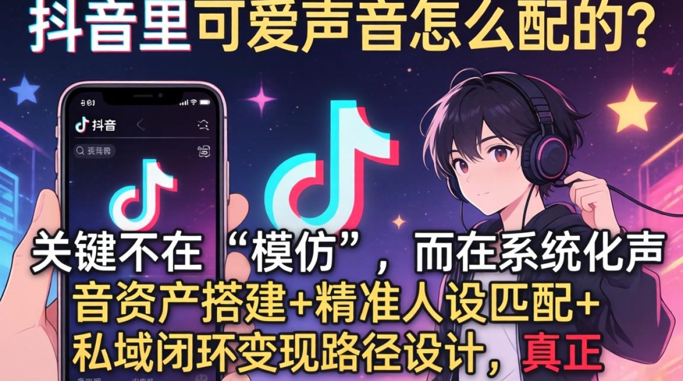 如何用可爱声音打造稳定变现私域运营