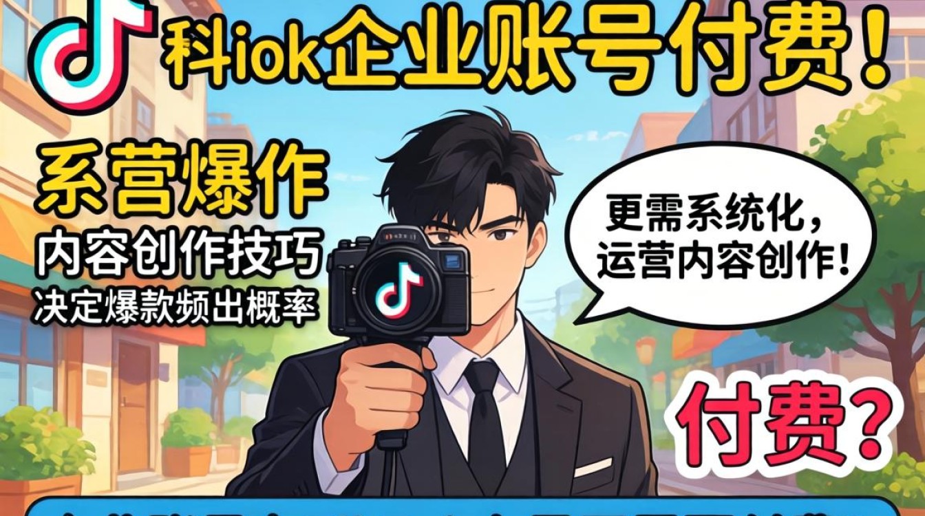 TikTok企业号如何付费及内容创作爆款技巧