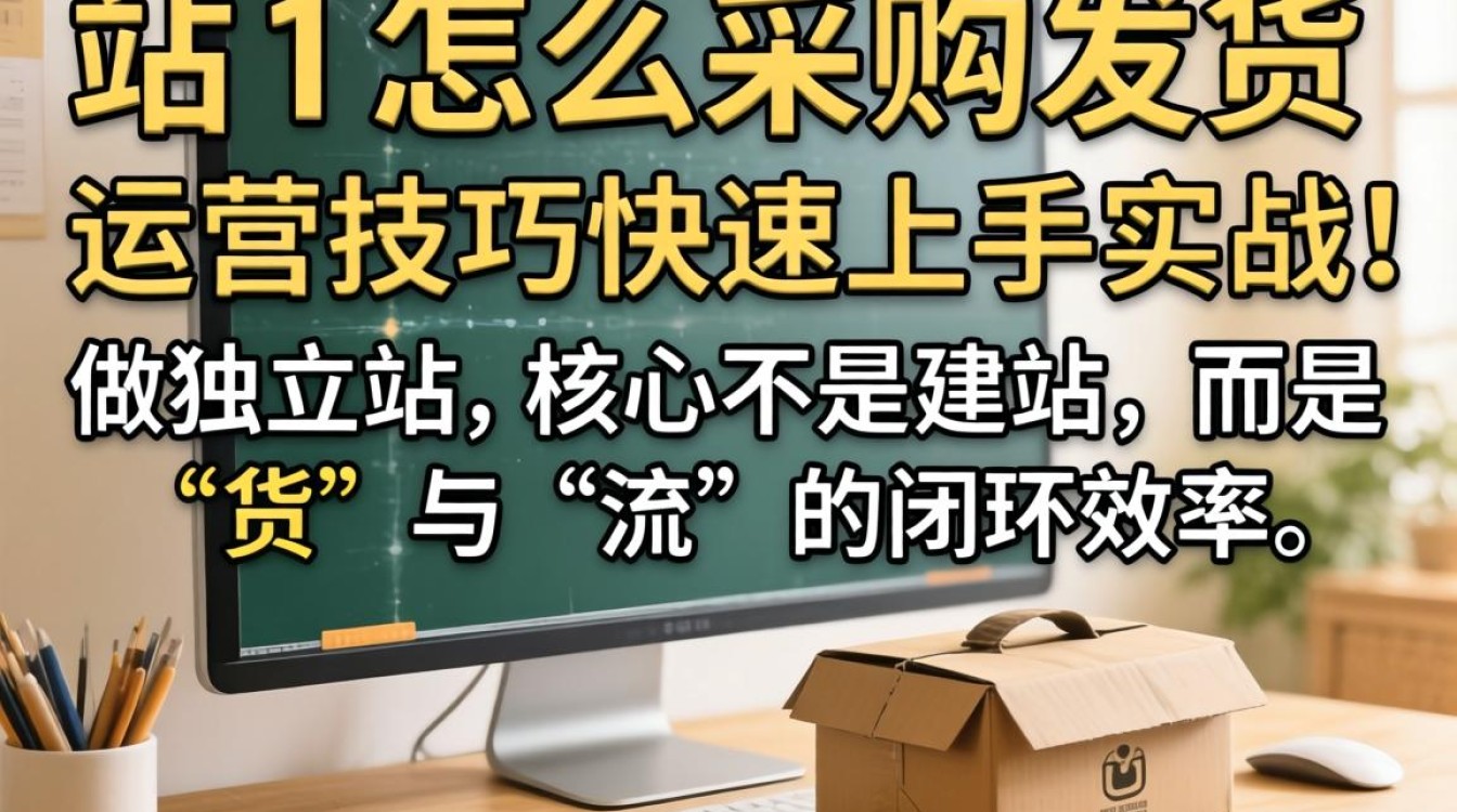 独立站采购发货运营技巧快速上手实战