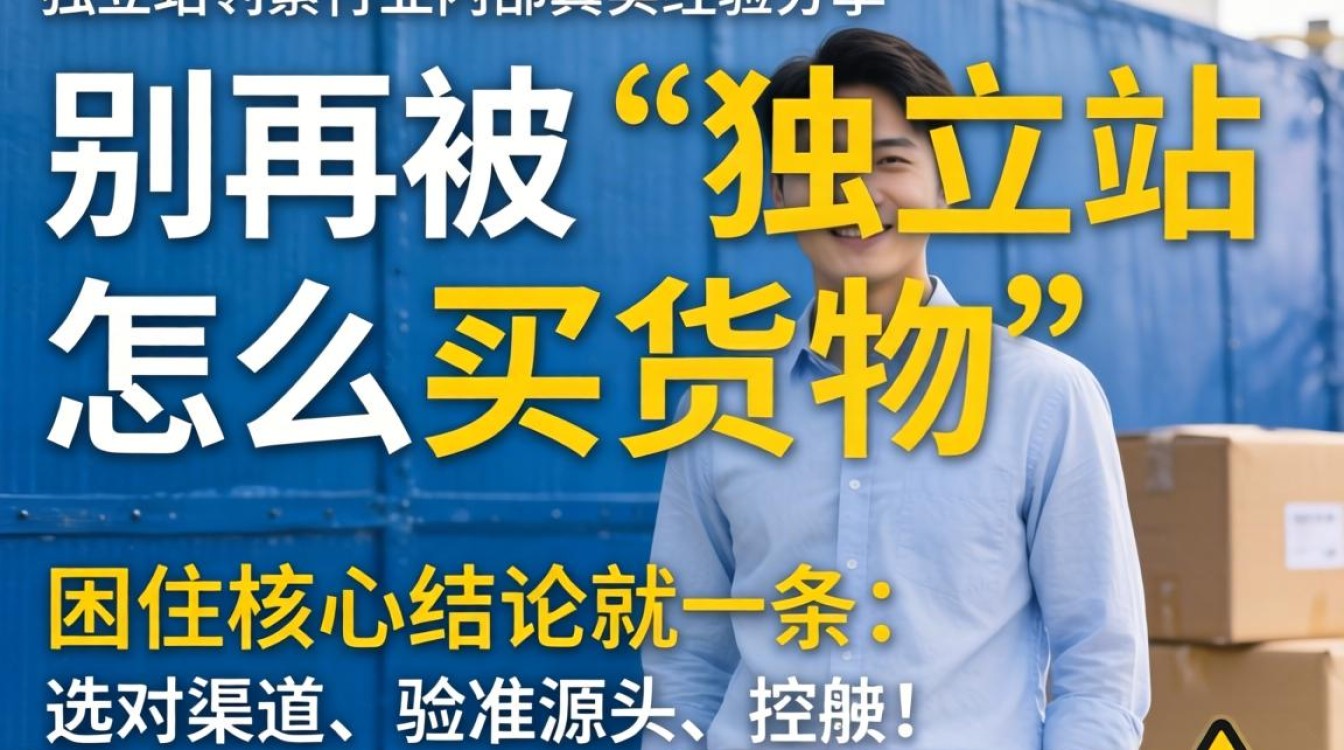 独立站采购技巧与行业内部推荐