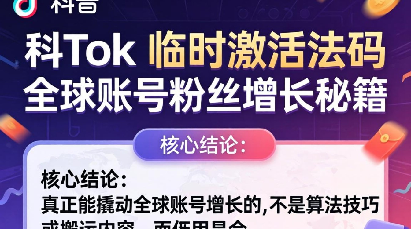 TikTok临时激活码怎么用?全球账号快速涨粉技巧 TikTok临时激活码怎么用