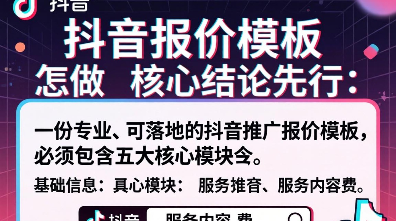 抖音推广报价模板怎么做?抖音推广报价模板从入门到精通完整攻略 抖音推广报价模板从入门到精通完整攻略