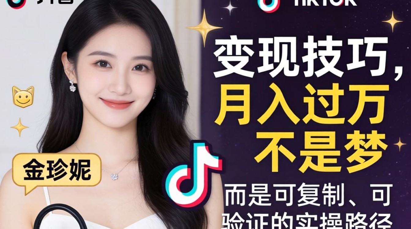 抖音金珍妮tiktok怎么变现月入过万?tiktok短视频变现技巧,新手也能月入过万 抖音金珍妮tiktok怎么变现月入过万