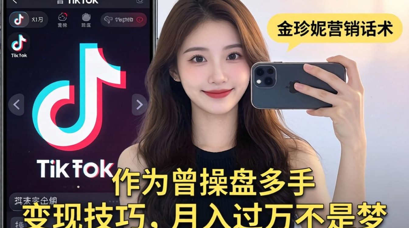 抖音金珍妮tiktok怎么变现月入过万?tiktok短视频变现技巧,新手也能月入过万 抖音金珍妮tiktok怎么变现月入过万