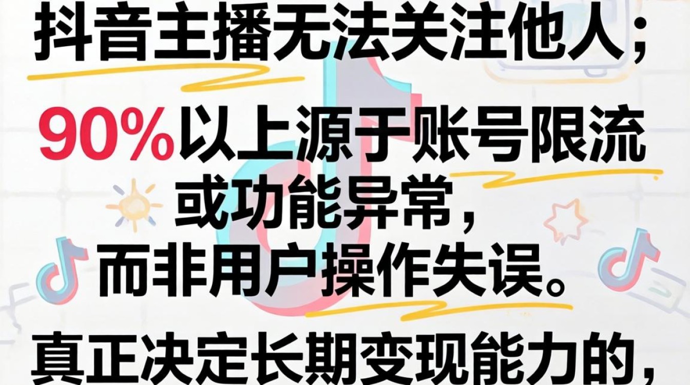 抖音主播为什么关注不了人?抖音主播私域流量运营与变现方法 抖音主播私域流量运营与变现方法