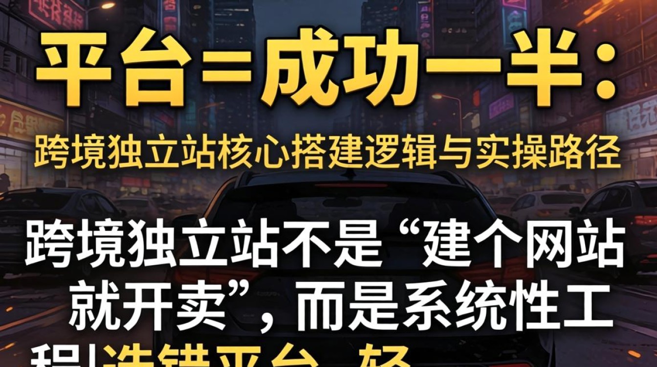 跨境独立站建站流程与实战教学快速掌握技能