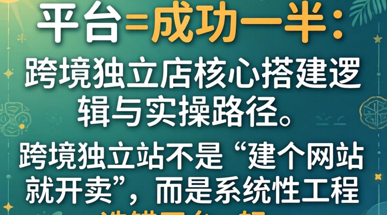 跨境独立站建站流程与实战教学快速掌握技能