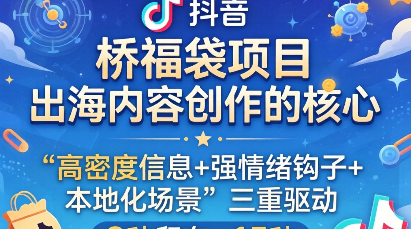 TikTok桥福袋项目怎么做?TikTok出海内容创作技巧和实操方法 TikTok出海内容创作技巧和实操方法