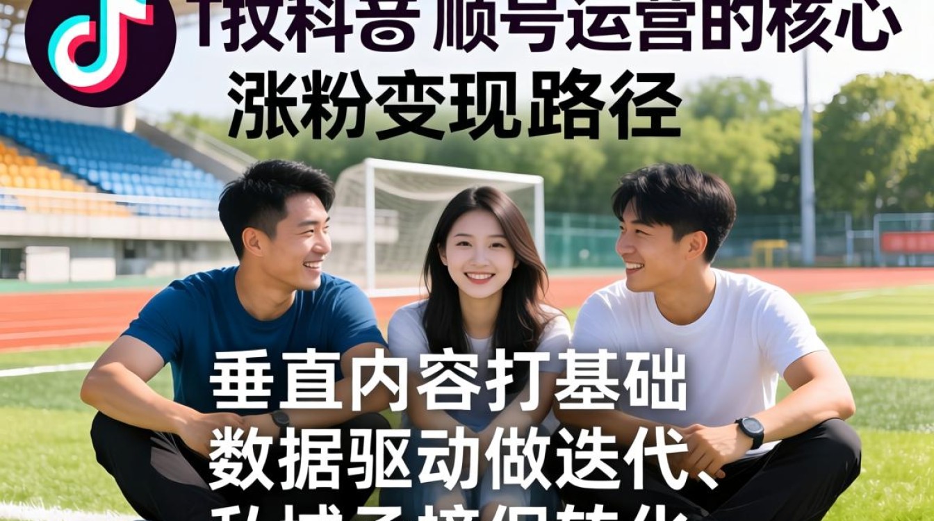 三人操场TikTok涨粉变现秘籍