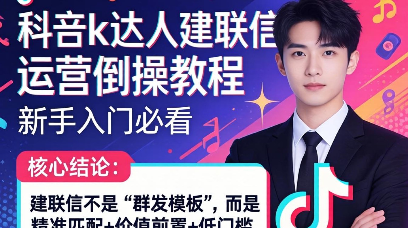 TikTok达人合作运营实操教程新手入门必看