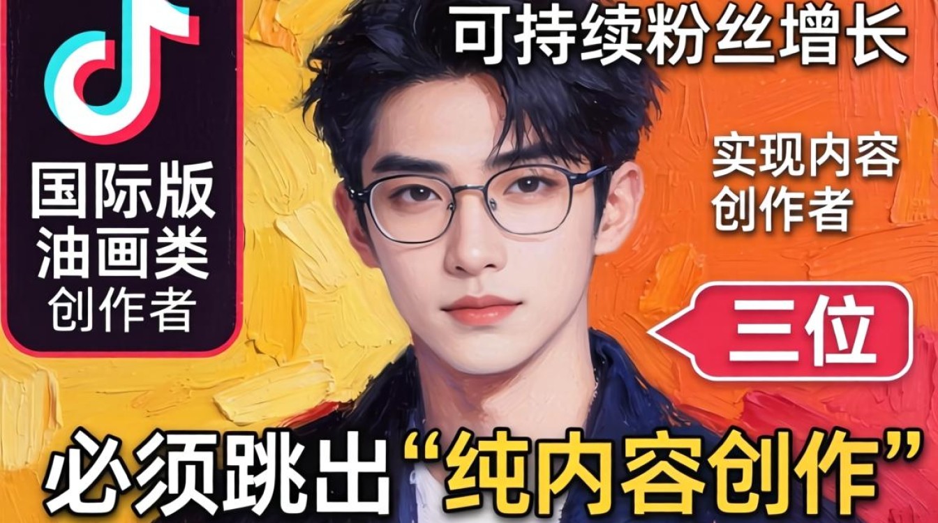 油画类内容TikTok国际版粉丝增长运营秘籍