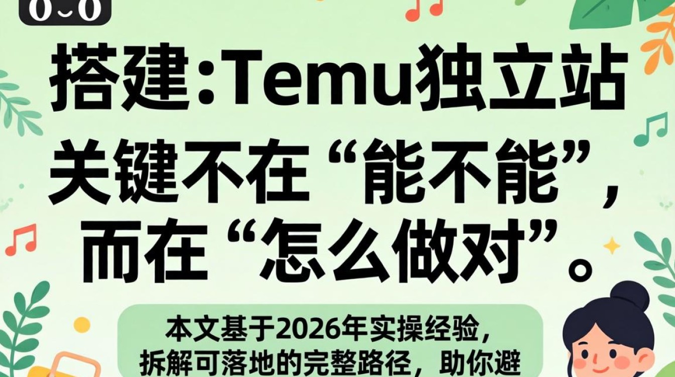 temu独立站搭建全流程指南