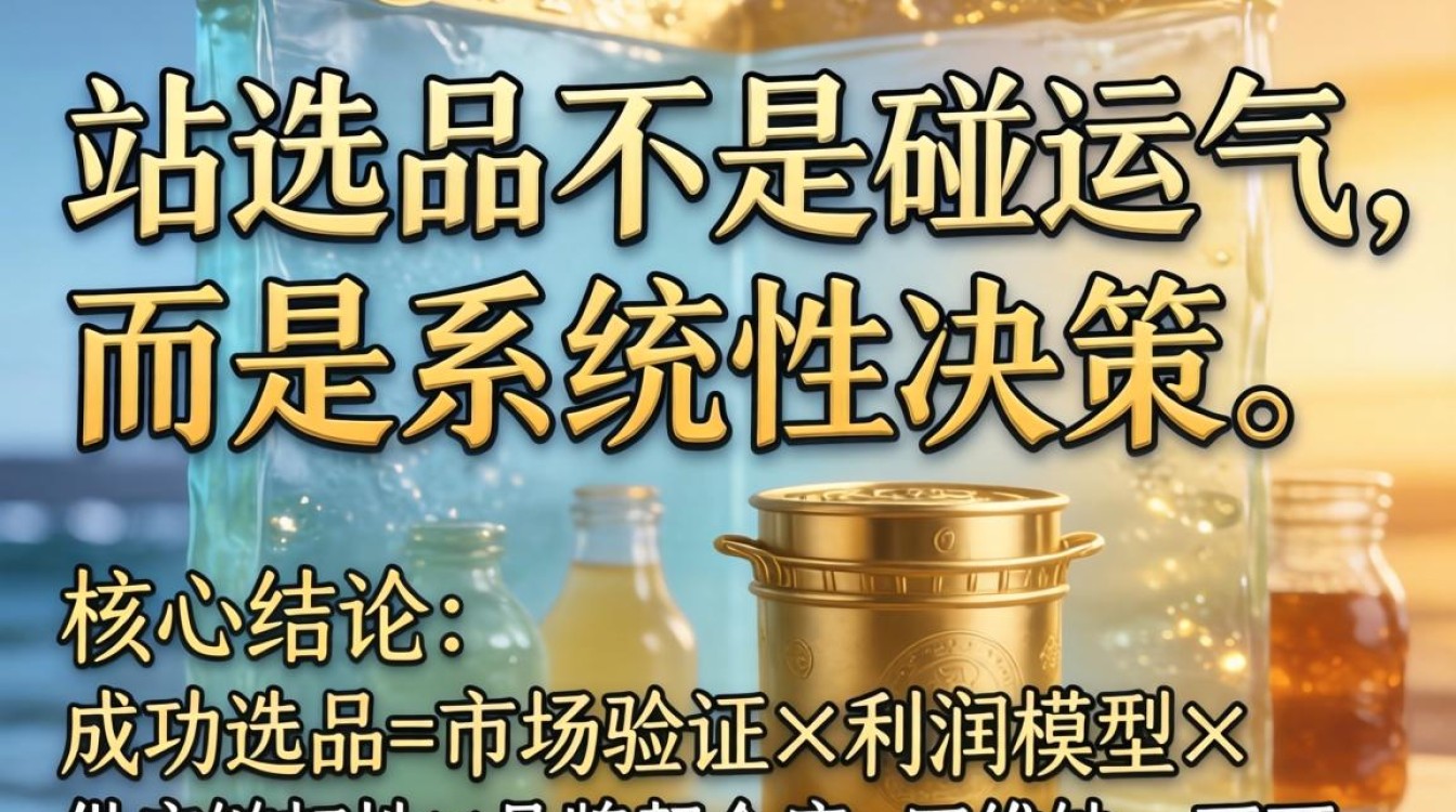 独立站选品官方认证标准教程