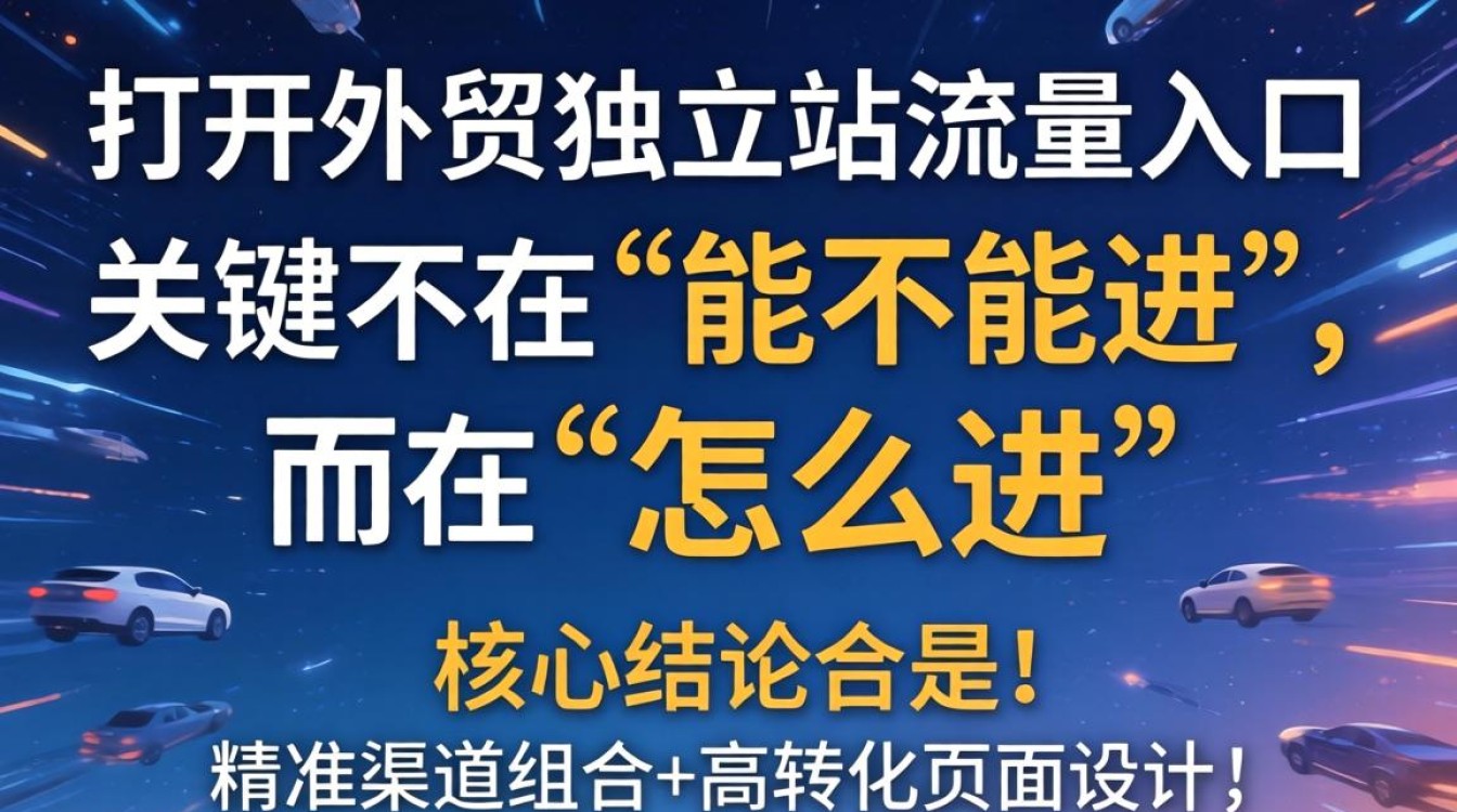 外贸独立站引流技巧