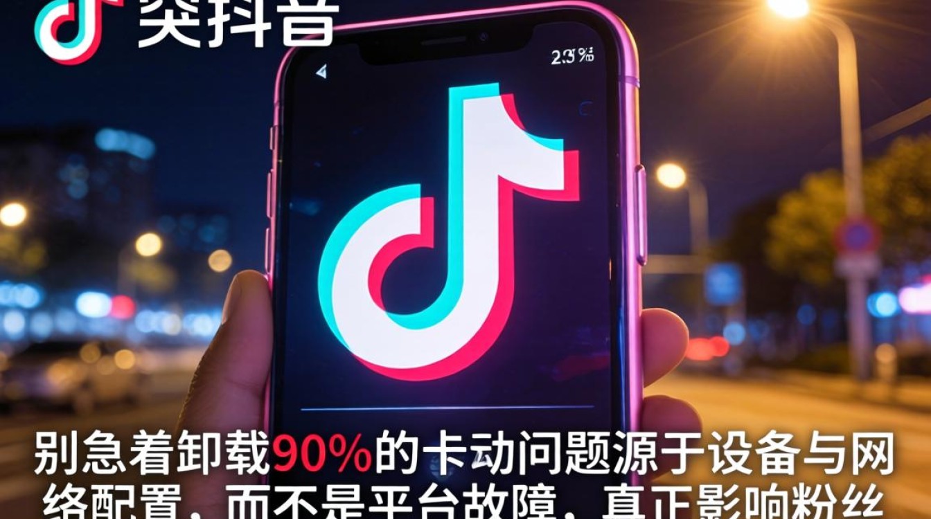 抖音半夜卡顿怎么办