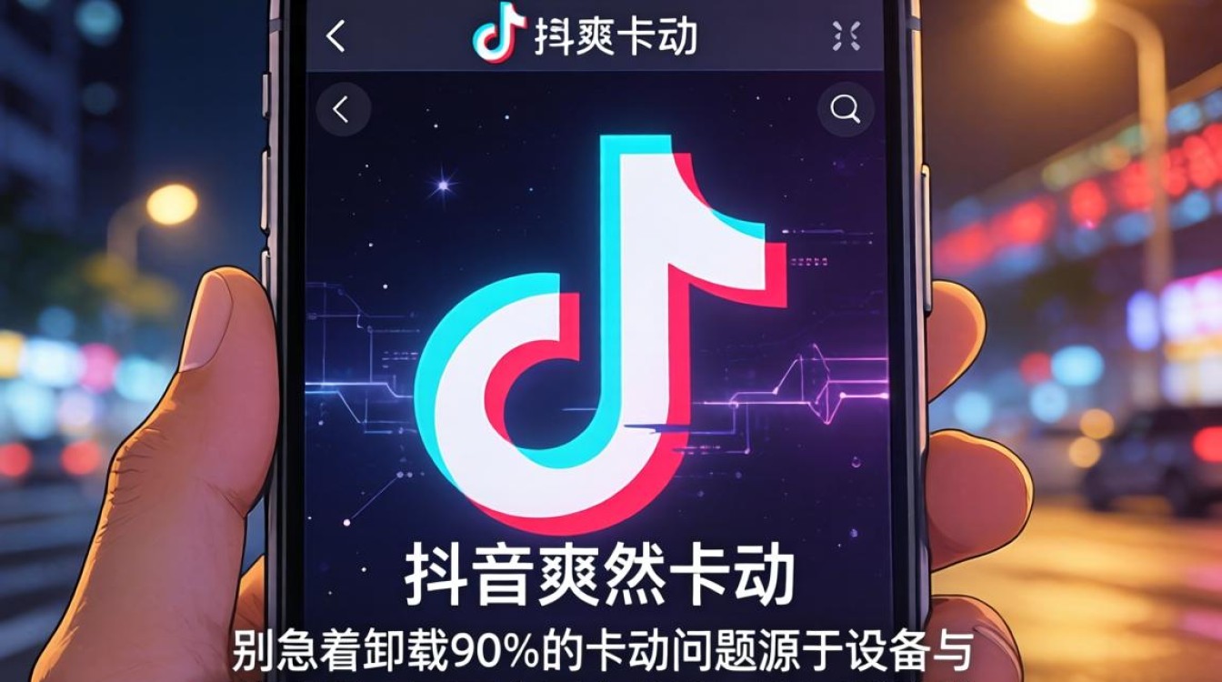 抖音半夜卡顿怎么办