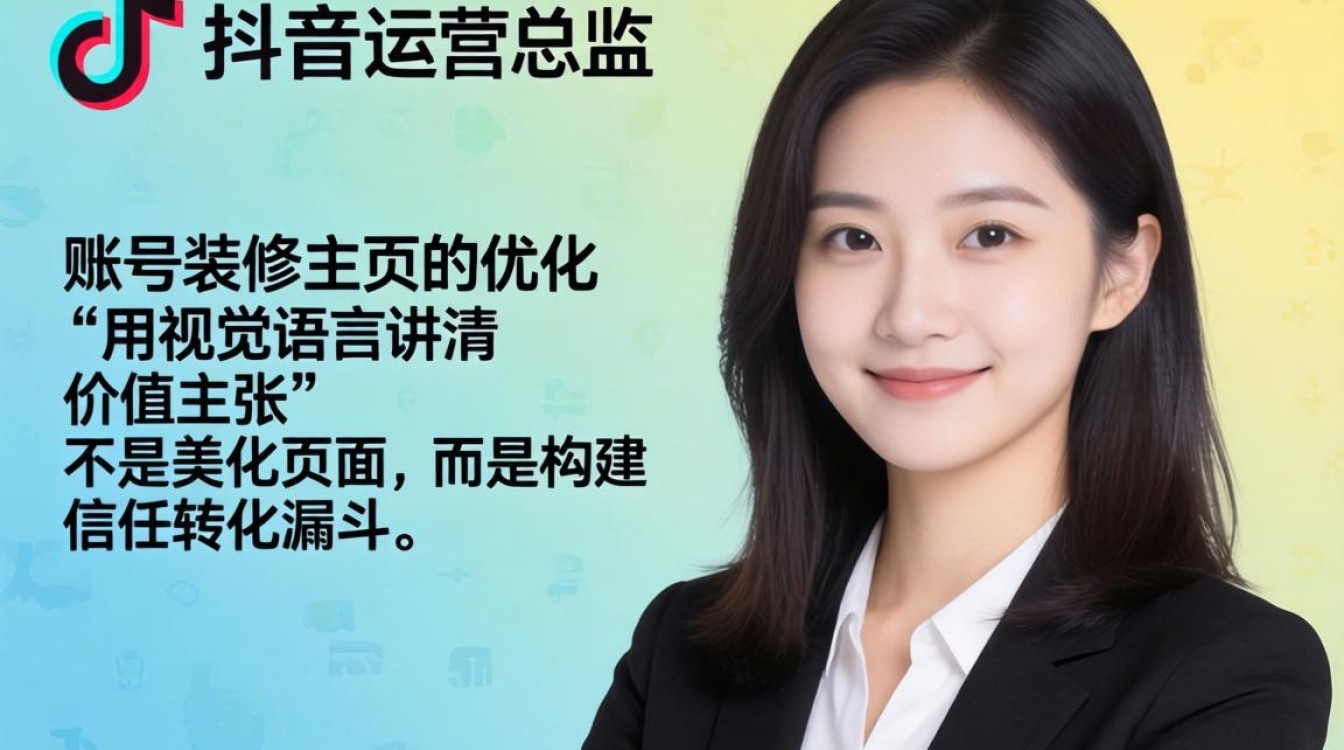 抖音运营总监怎么做账号装修与主页优化