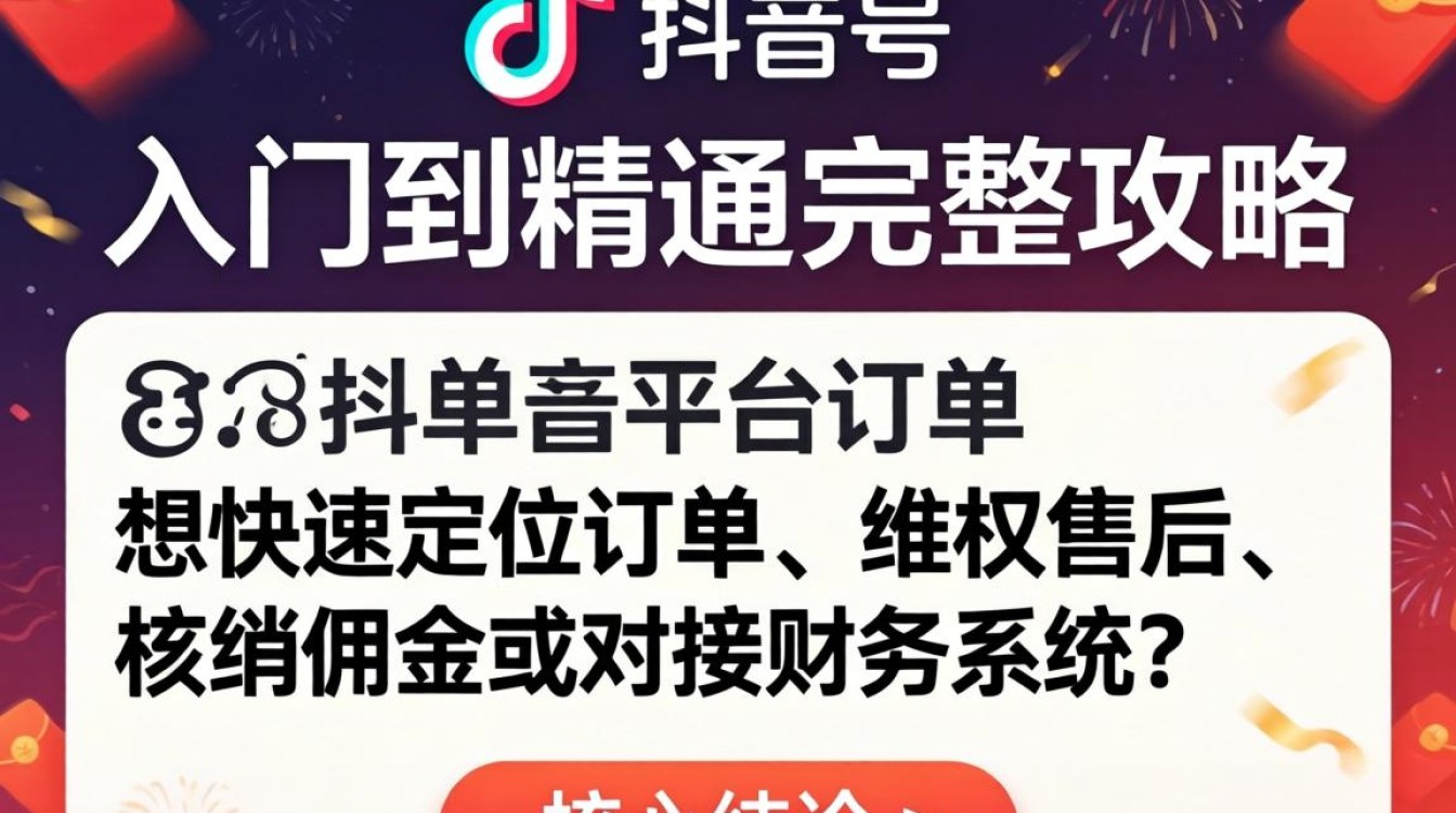 抖音平台订单号查询方法详解