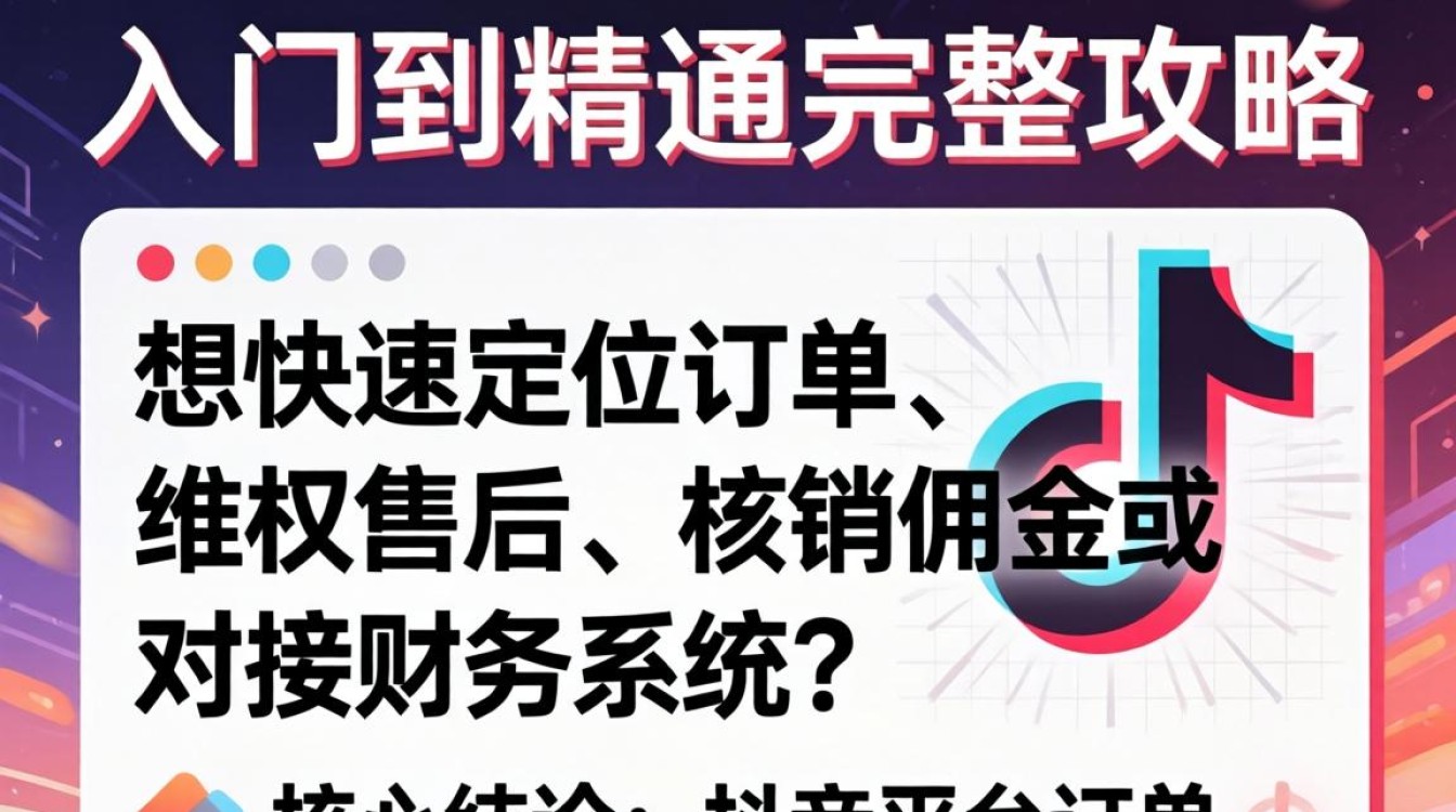 抖音平台订单号查询方法详解
