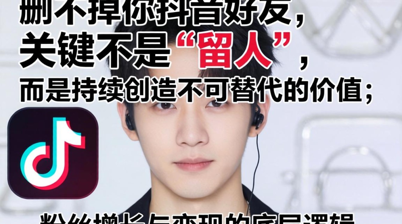 怎么让人删不掉好友抖音?抖音好友删不掉怎么办,粉丝增长与变现攻略 怎么让人删不掉好友抖音