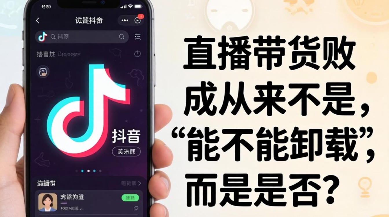 怎么卸载抖音吗?抖音卸载方法、直播带货玩法与技巧 直播带货玩法与技巧