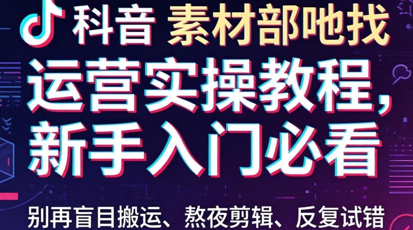 TikTok素材从哪找