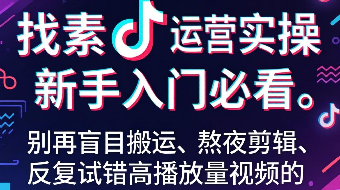 TikTok素材从哪找