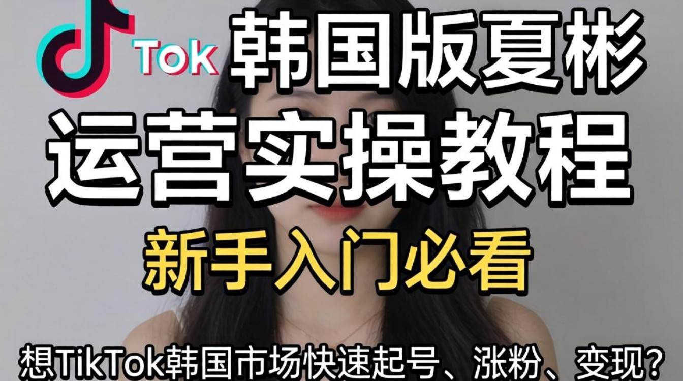 TikTok韩国版夏彬怎么运营?新手入门实操教程 TikTok韩国版夏彬怎么运营