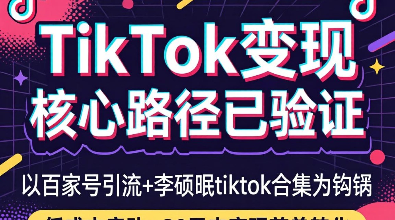 李硕珉TikTok合集怎么变现