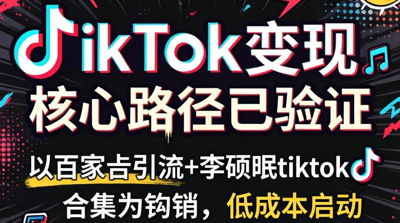 李硕珉TikTok合集怎么变现