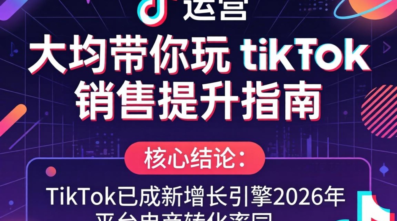 大均带你玩TikTok销售提升指南