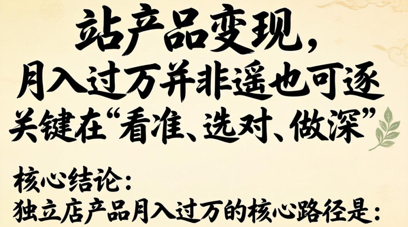独立站产品怎么变现月入过万?独立站产品变现技巧及实操方法 独立站产品变现技巧及实操方法