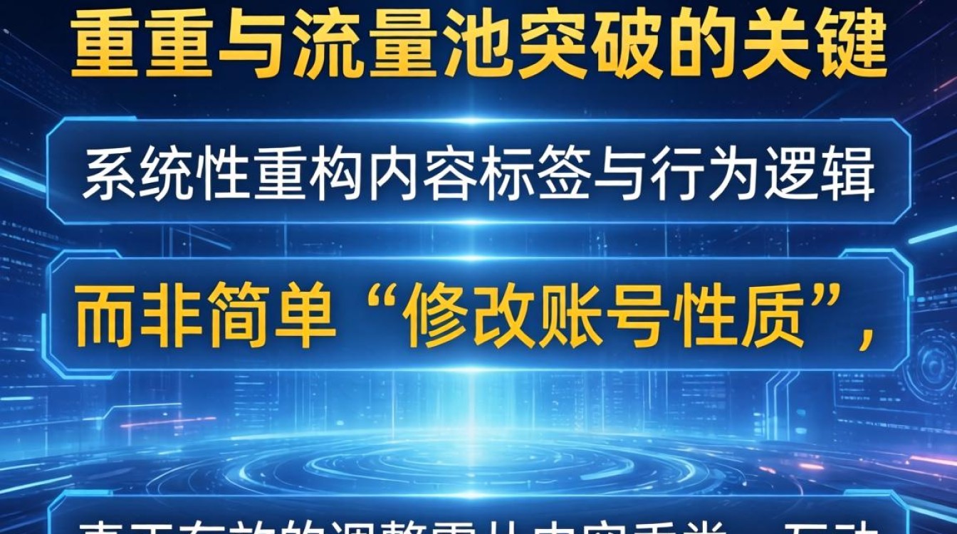 账号权重低如何提升流量池突破
