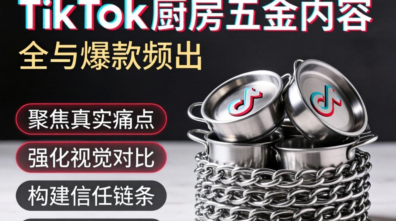 TikTok厨房五金内容怎么做才能爆款频出