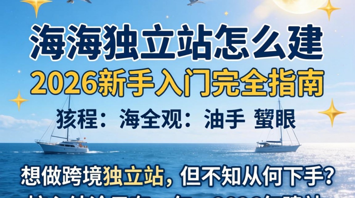 出海独立站怎么建?2026新手入门全流程教程 2026新手入门全流程教程