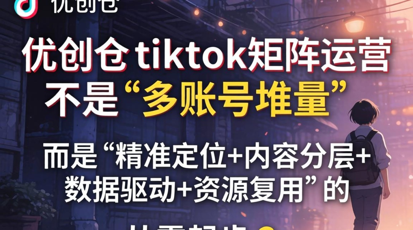 新媒体运营从零开始入门?优创仓TikTok矩阵运营如何快速上手? 优创仓TikTok矩阵运营如何快速上手