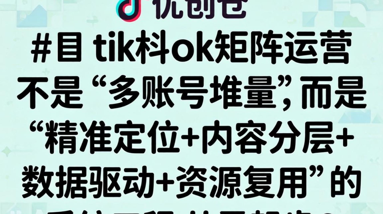 新媒体运营从零开始入门?优创仓TikTok矩阵运营如何快速上手? 优创仓TikTok矩阵运营如何快速上手