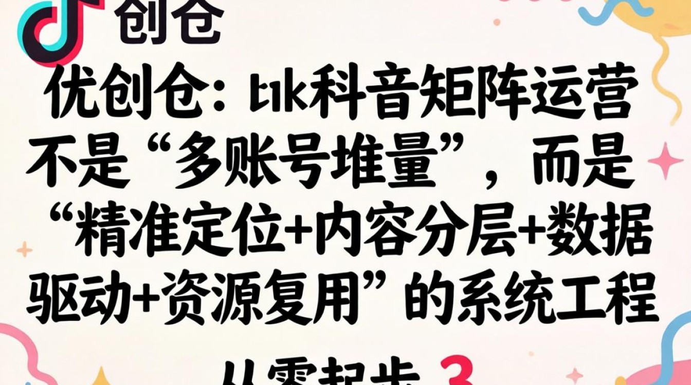 新媒体运营从零开始入门?优创仓TikTok矩阵运营如何快速上手? 优创仓TikTok矩阵运营如何快速上手