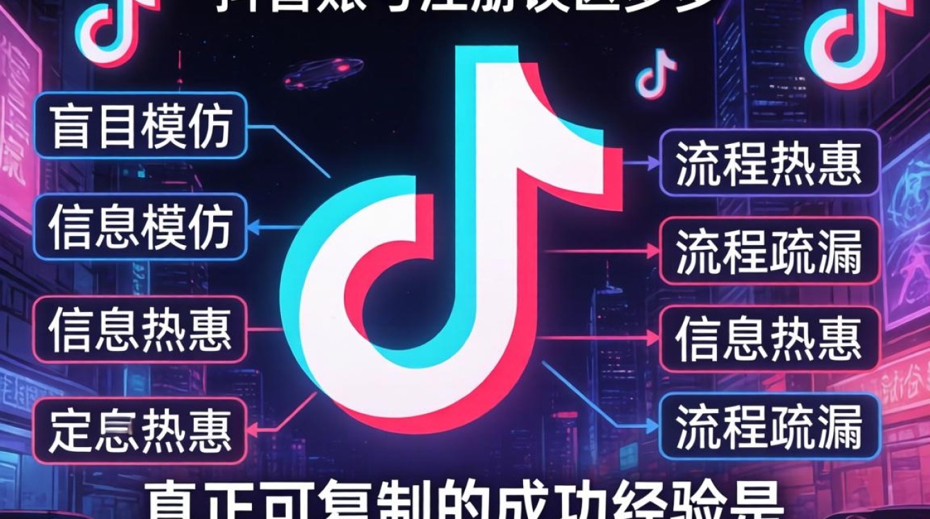 抖音账号注册常见错误及可复制的成功经验