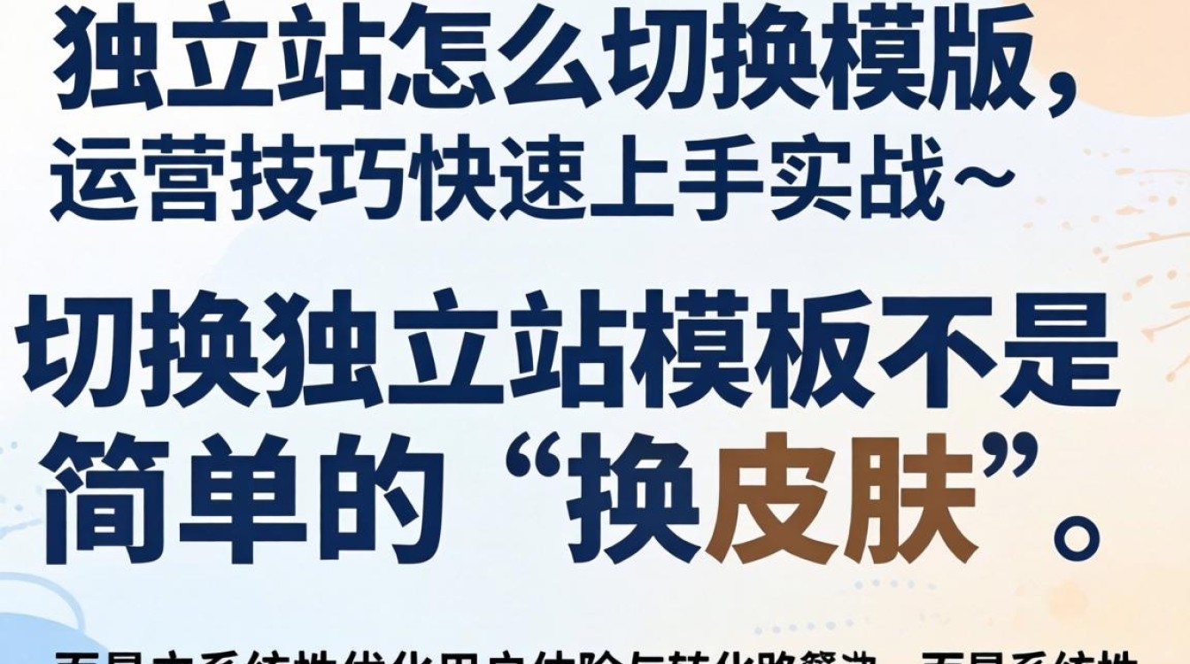独立站怎么切换模版?独立站换模板教程、运营技巧快速上手实战 运营技巧快速上手实战