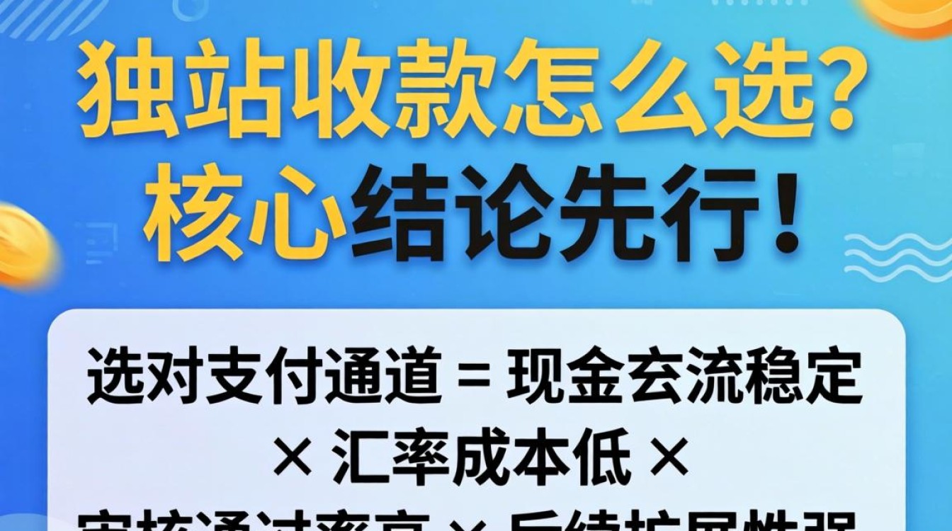 独立站收款怎么选?独立站收款平台推荐及避坑指南 独立站收款平台推荐及避坑指南