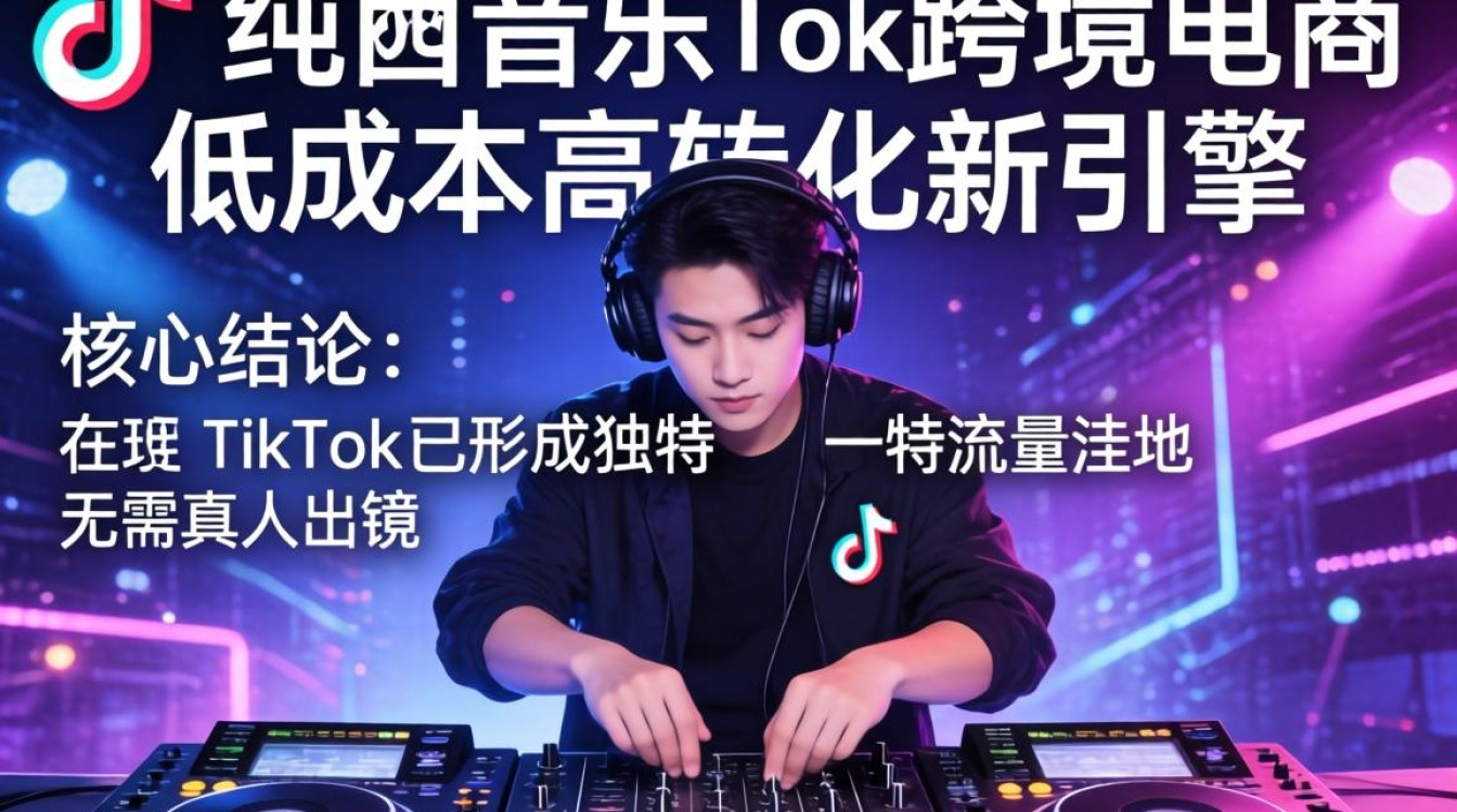 TikTok纯音乐DJ怎么做跨境电商?TikTok纯音乐dj跨境电商实战攻略 TikTok纯音乐dj跨境电商实战攻略