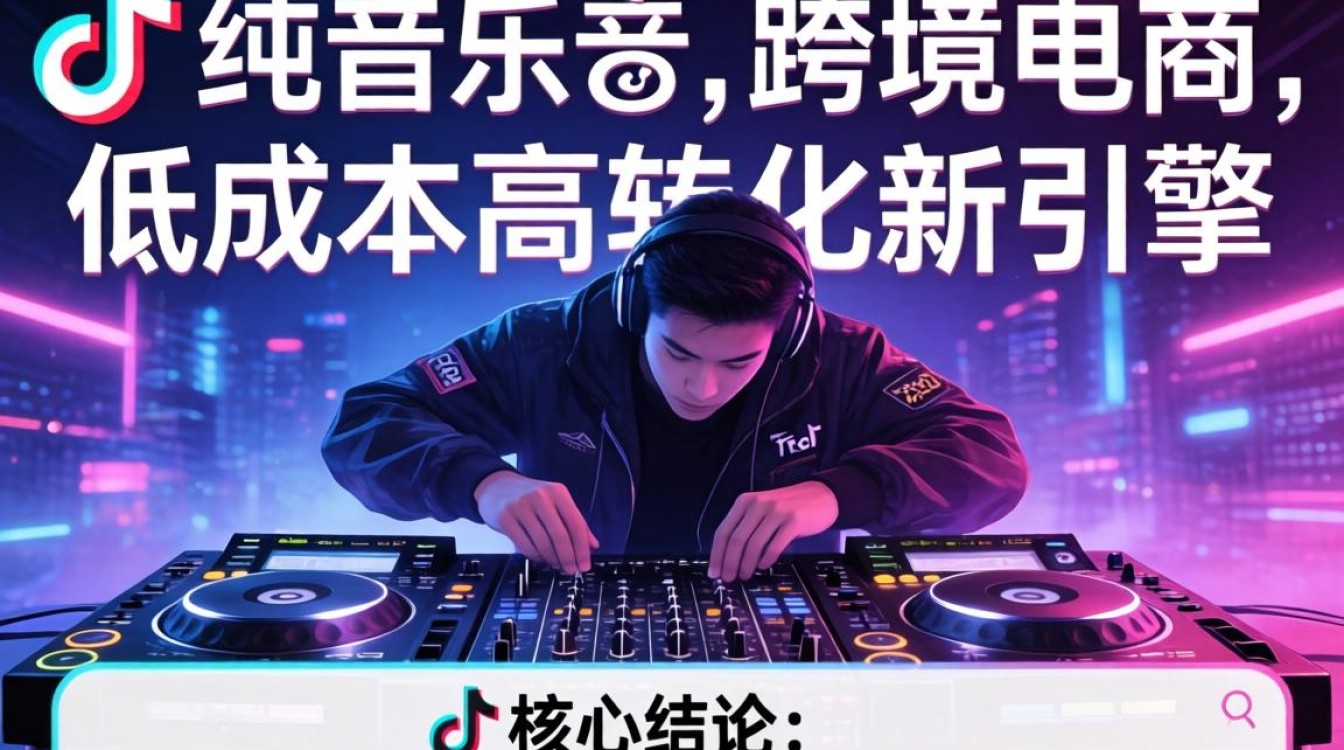 TikTok纯音乐DJ怎么做跨境电商?TikTok纯音乐dj跨境电商实战攻略 TikTok纯音乐dj跨境电商实战攻略