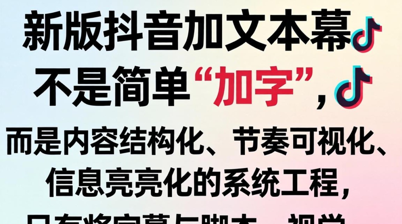 新版抖音怎么加文本字幕