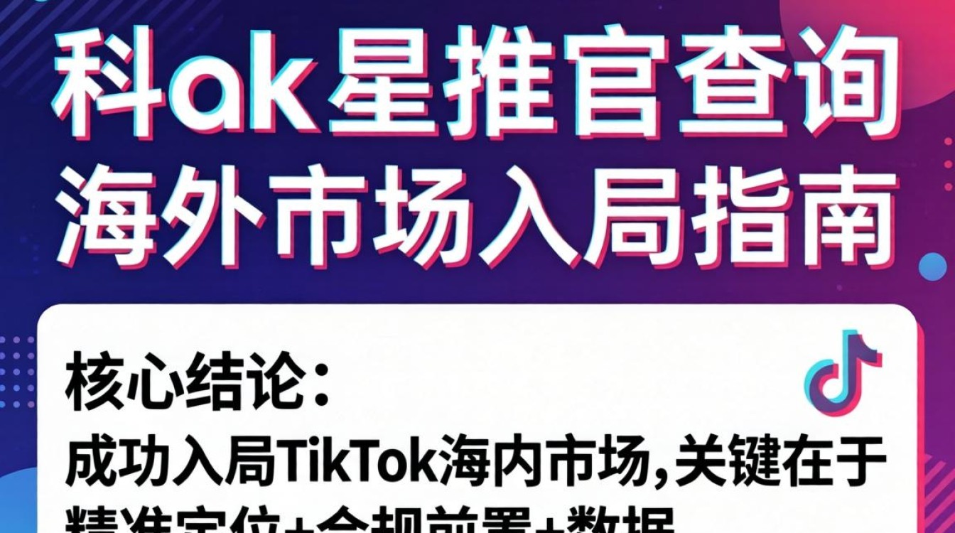 海外入局TikTok星推官全流程指南